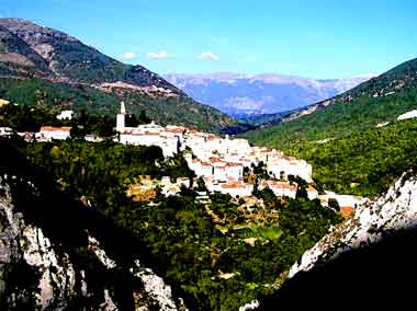 Above Sulmona